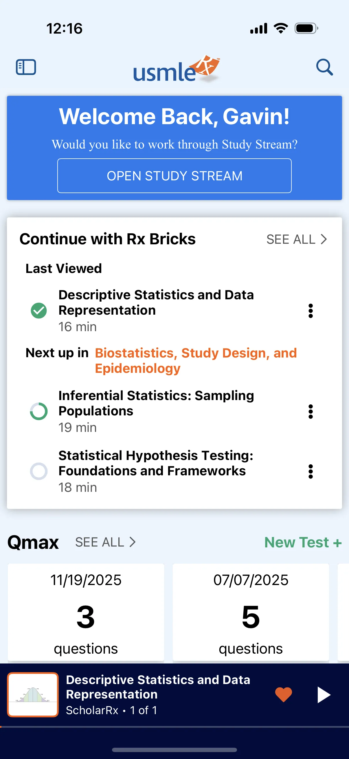 ScholarRx - Brick Voiceover iOS Feature — image 1