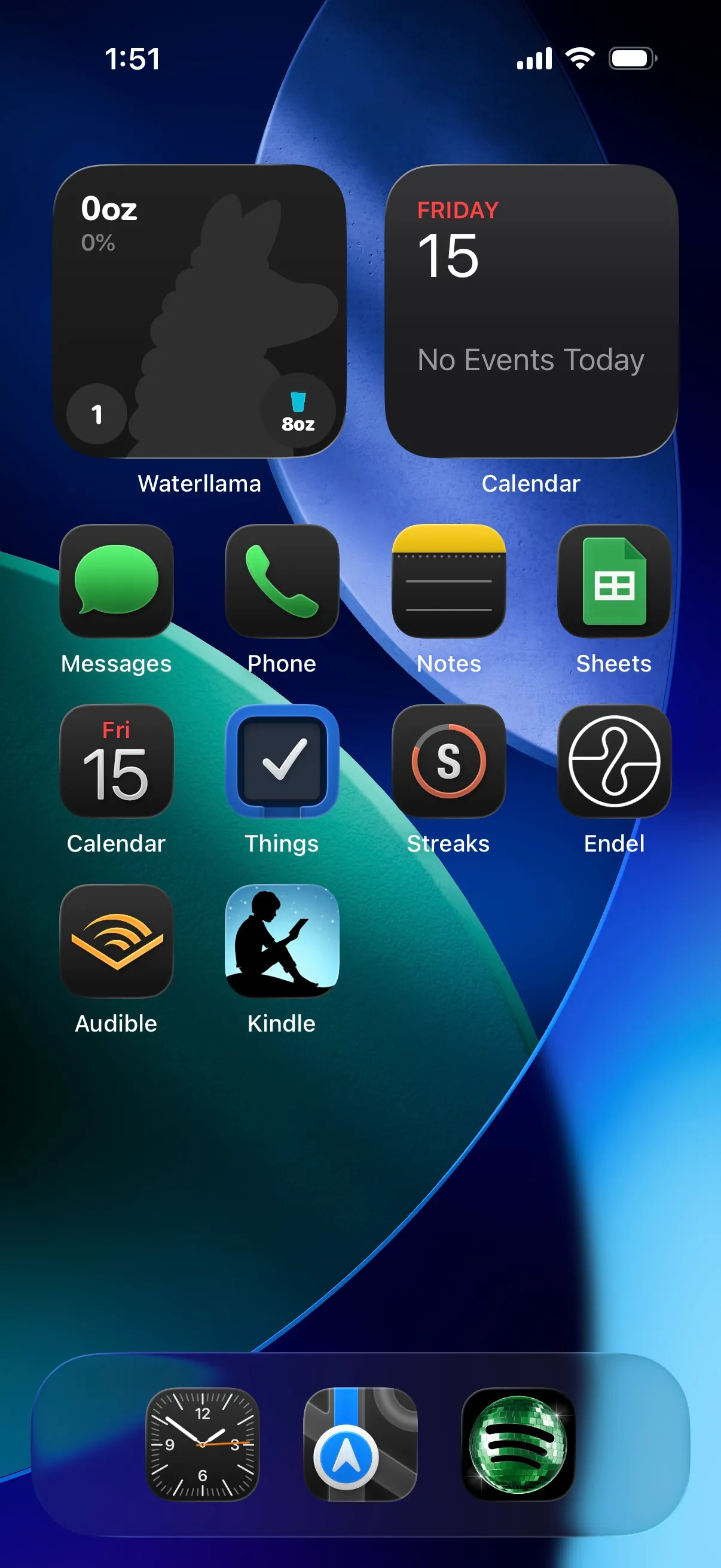 My minimal phone setup for focus
